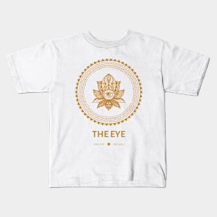 esoteric the eye mystical mystic Kids T-Shirt